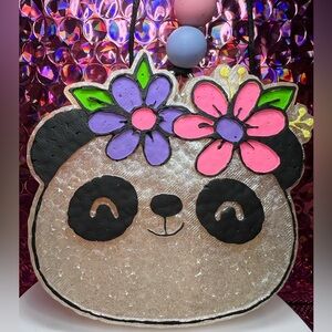 Floral Panda 🐼 Car Freshie